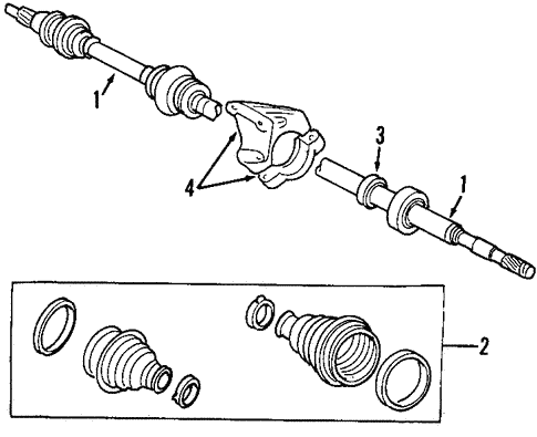 Axle Shafts & Joints for 2011 Volvo C70 #0