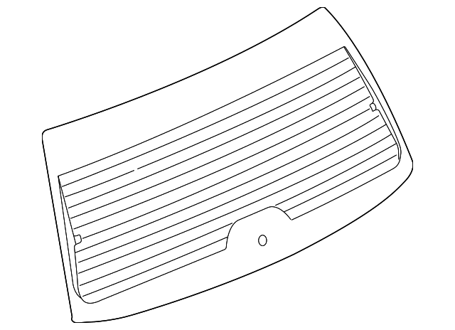 22702714 Деталь LIFT GATE GLASS