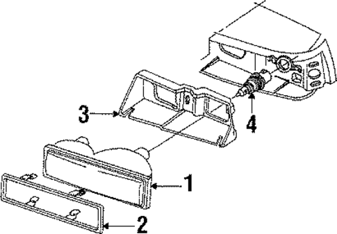 Monte Carlo HEADLAMP COMPONENTS 2