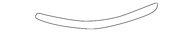 12787999 MOLDING, LEFT