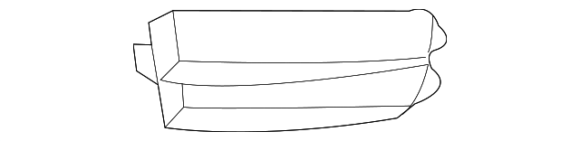 12786011 LOWER GRILLE, RIGHT