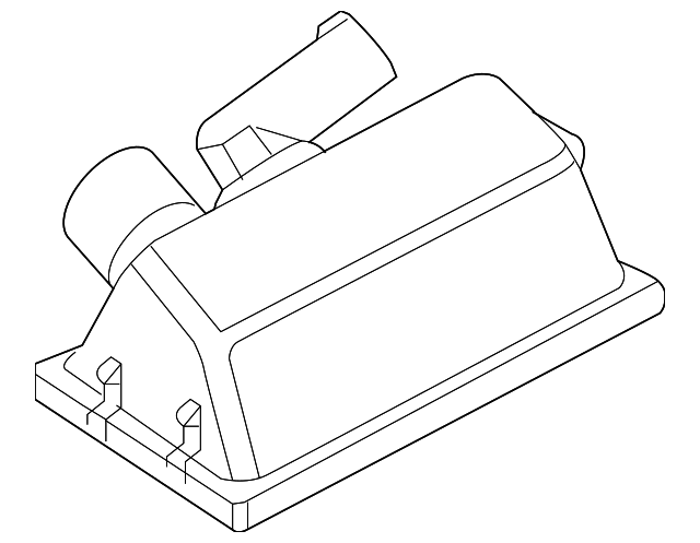 XFC500040 Деталь LICENSE LAMP, LEFT