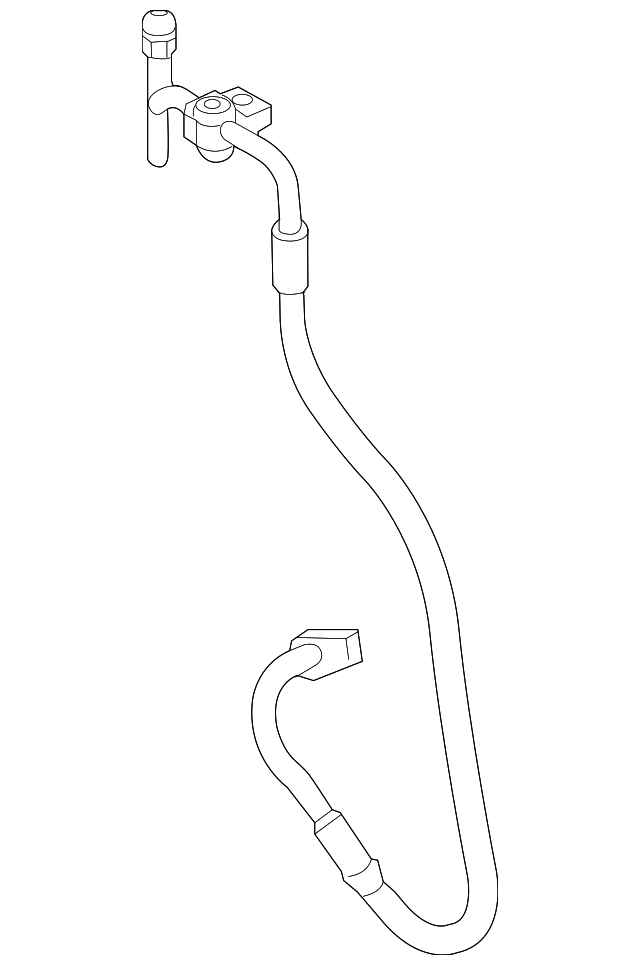 C1BZ-19972-C Деталь HOSE & TUBE ASSY
