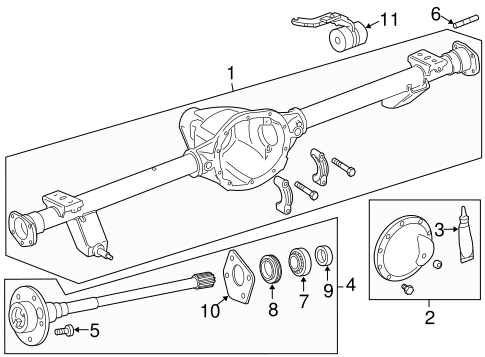 Liberty AXLE HOUSING 5