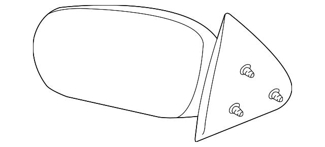 22724871 Деталь MIRROR ASSY, RIGHT
