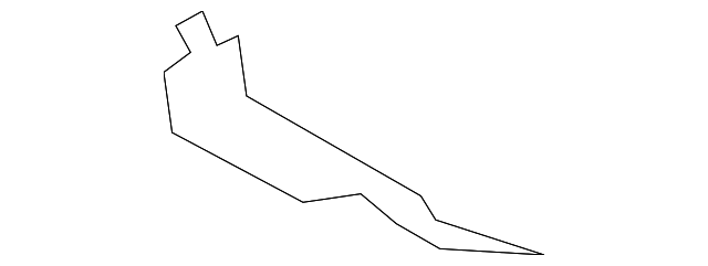 T2H2095 Деталь ABS SENSOR BRACKET, LEFT