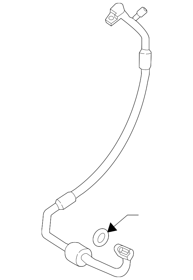 C1BZ-19867-C Деталь SUCTION HOSE