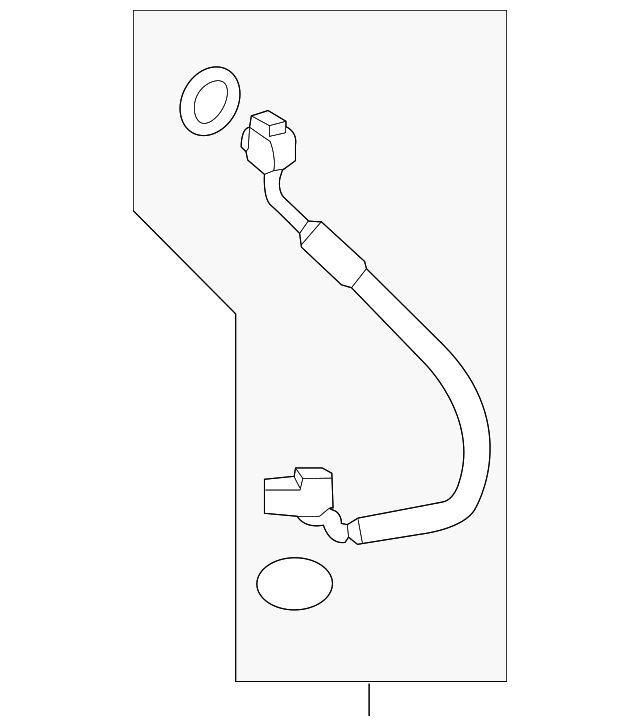 C1BZ-19972-E Деталь HOSE & TUBE ASSY