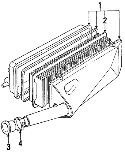 XJS AIR INLET