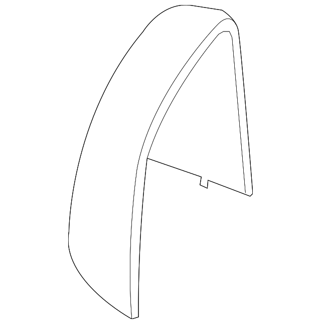 DT1Z-17D742-AA Деталь MIRROR COVER, RIGHT