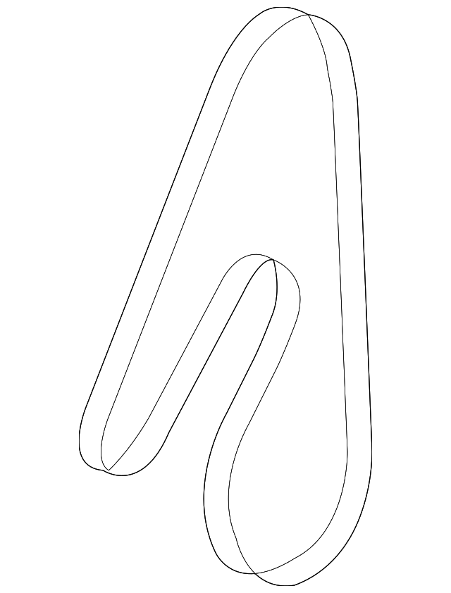 55350421 Деталь SERPENTINE BELT