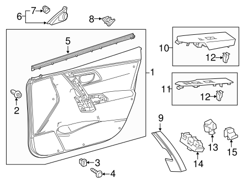 ELECTRICAL/FRONT DOOR for 2016 Scion iM #1