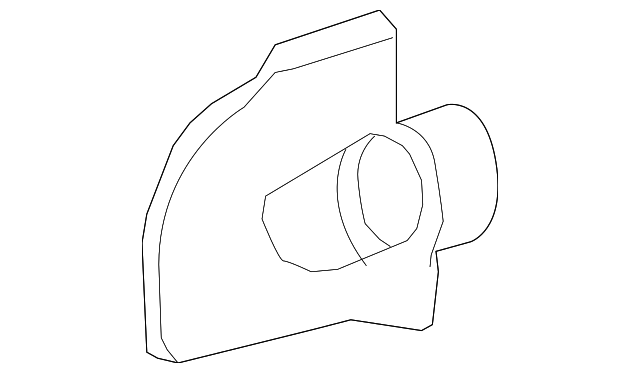 958-110-252-00 INTAKE PIPE SHIELD, RIGHT