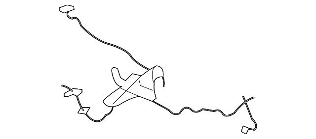 AE5Z-19D887-CA Деталь WIRE HARNESS