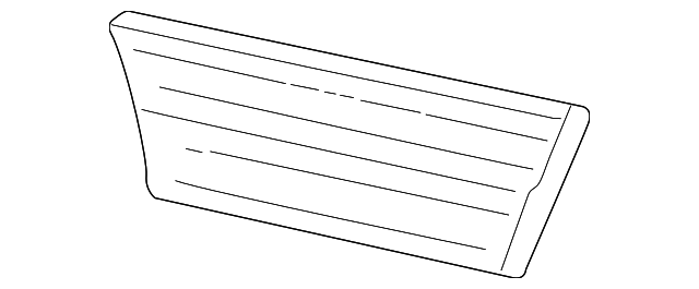 4F2Z-1720878-BAPTM Деталь CLADDING, RIGHT