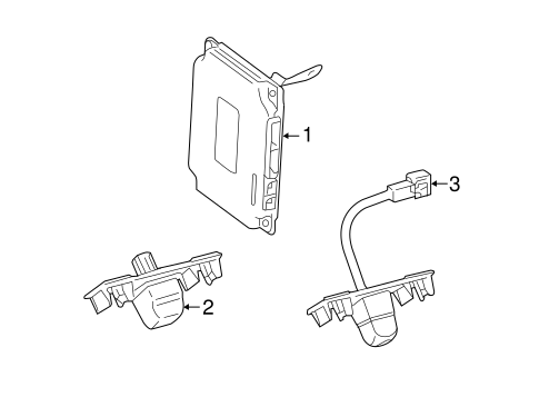 ELECTRICAL/PARKING AID for 2012 Toyota Sienna #2