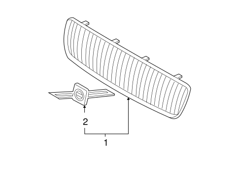 XC70 GRILLE