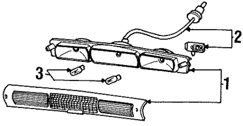 F-350 HIGH MOUNTED STOP LAMP