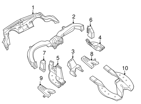 Body/Ducts for 2012 Nissan Altima #1