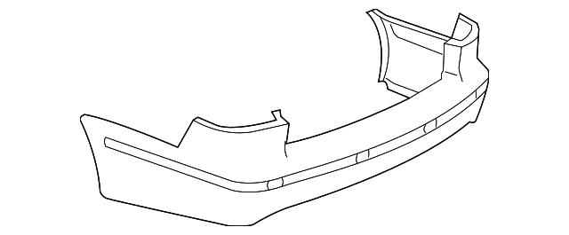 32016194 Деталь BUMPER COVER