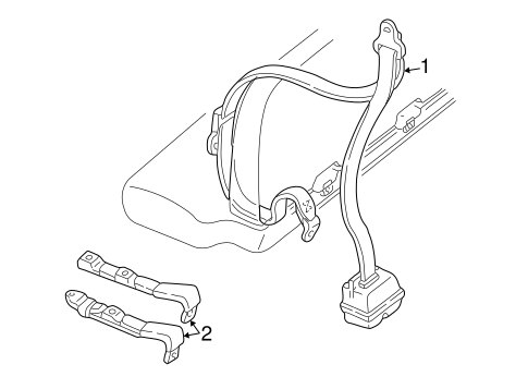 Safari REAR SEAT BELTS