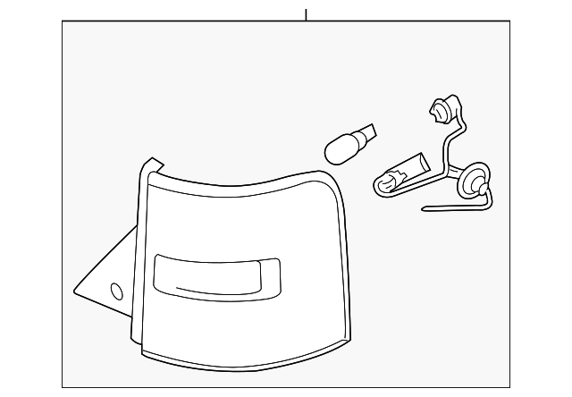 CA8Z-13404-B Деталь TAIL LAMP ASSY, RIGHT