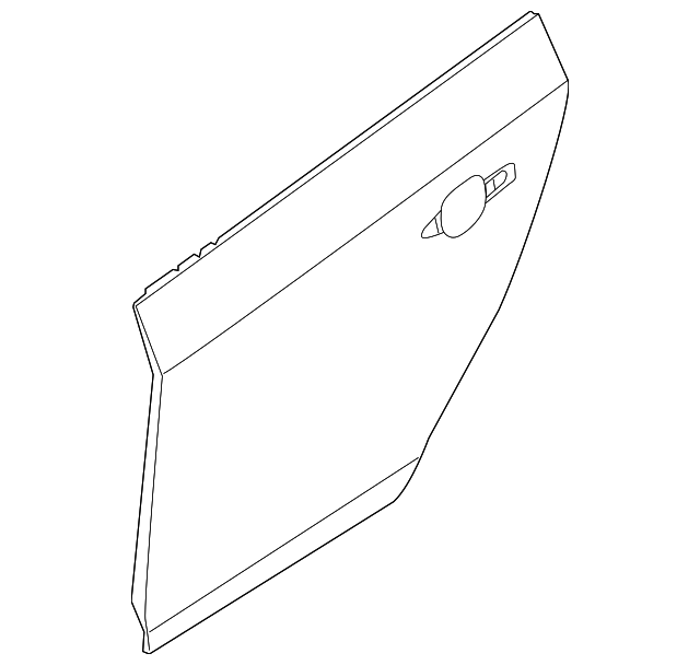 31298042 Деталь OUTER PANEL, LEFT