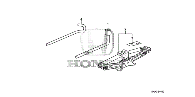 INTERIOR / BUMPER/TOOLS - JACK for 2010 Honda CIVIC SEDAN #1