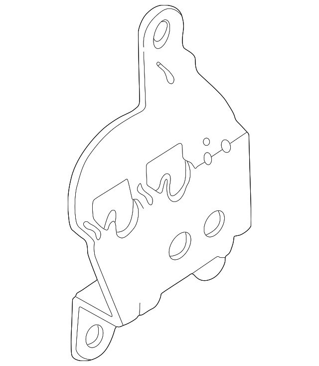 YS4Z9C736AA Деталь CRUISE SERVO BRACKET