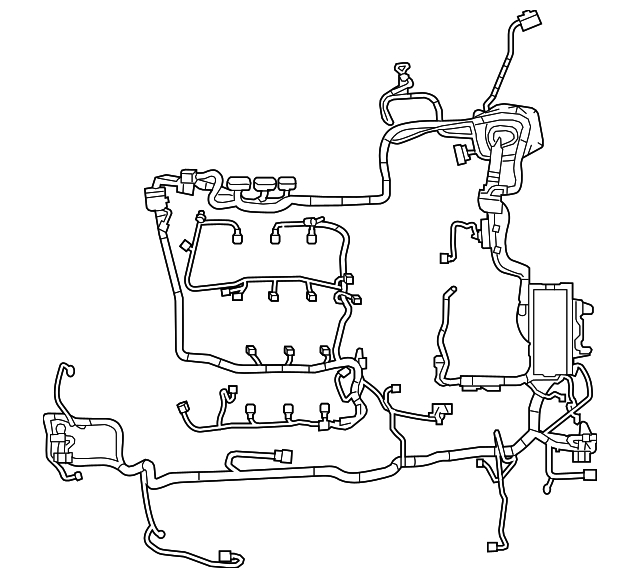 EG1Z-14290-AA Деталь WIRE HARNESS