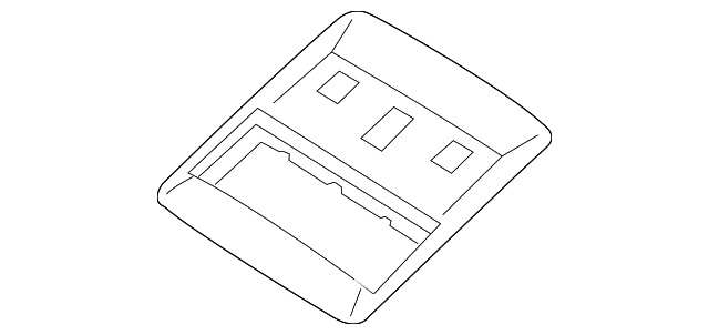 XDM500012LUM FRONT HOUSING
