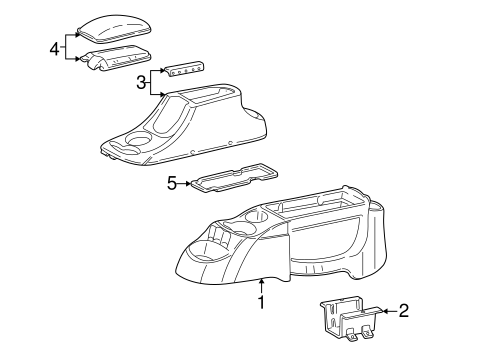 Sable CENTER CONSOLE
