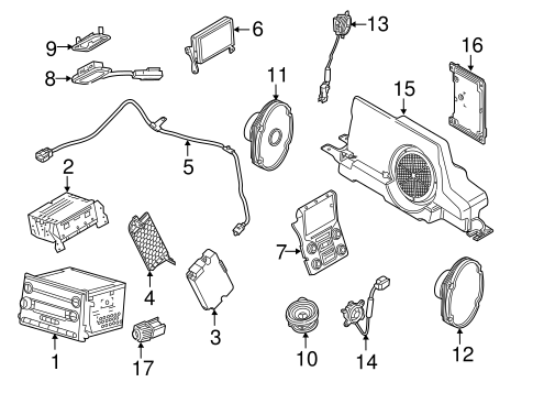 Body/Sound System for 2013 Ford F-350 Super Duty #1