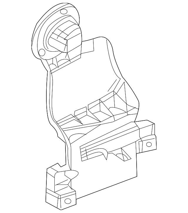9E5Z-14D189-A Деталь BRACKET, RIGHT
