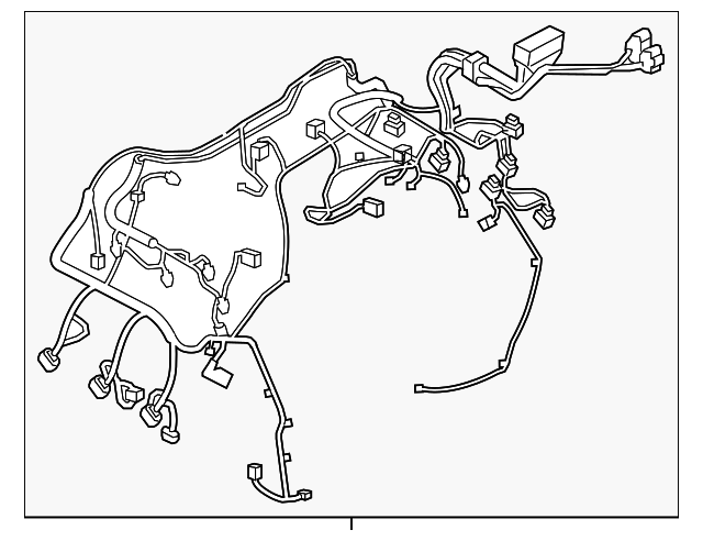 9A1-607-095-01 Деталь ENGINE HARNESS