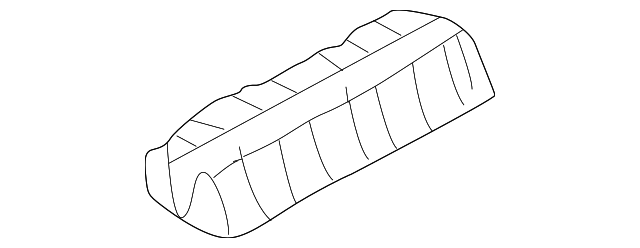 9169480 Деталь DRIP MOLDING SUPPORT, LEFT