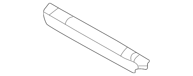 9133186 Деталь DRIP MOLDING RETAINER, LEFT
