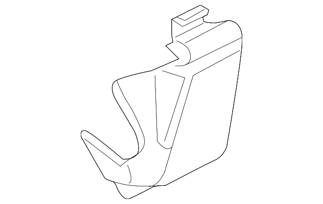 LR007258 Деталь INSTRUMENT PANEL BRACKET