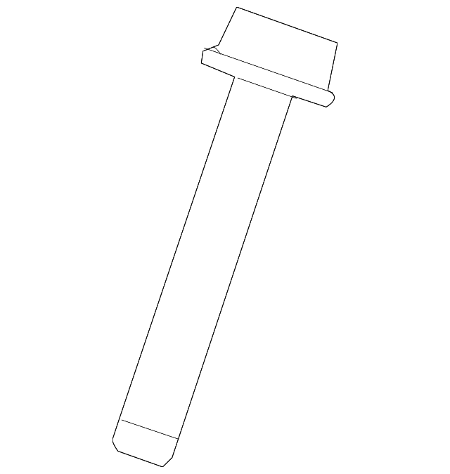 -W506844-S450B SUPPORT BRACKET BOLT, LEFT