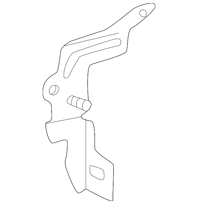 996-606-157-02 ENGINE SUPPORT, LEFT