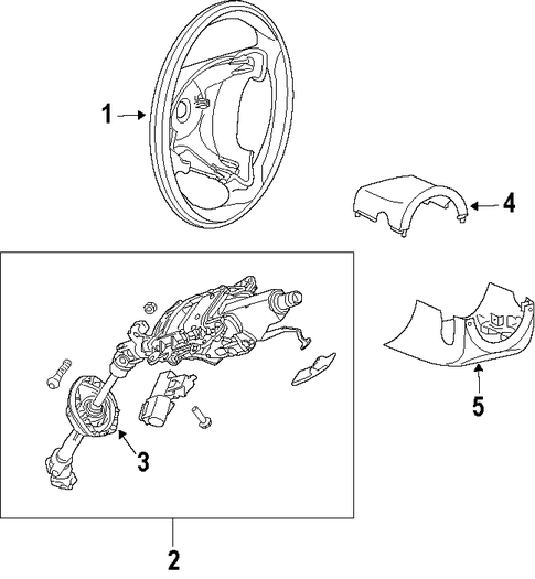 Cayenne STEERING COLUMN