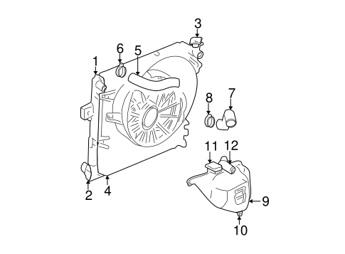 Grand Cherokee RADIATOR & COMPONENTS