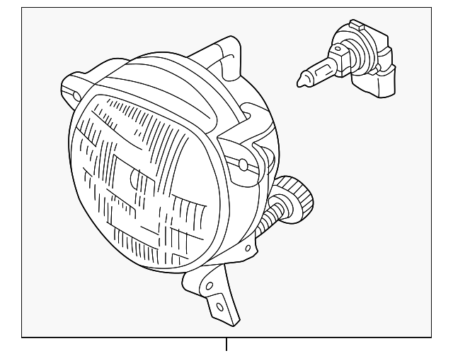 LNC5092AB FOG LAMP ASSY, LEFT