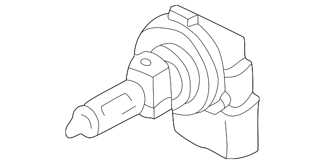 DBC11313 FOG LAMP BULB, LEFT