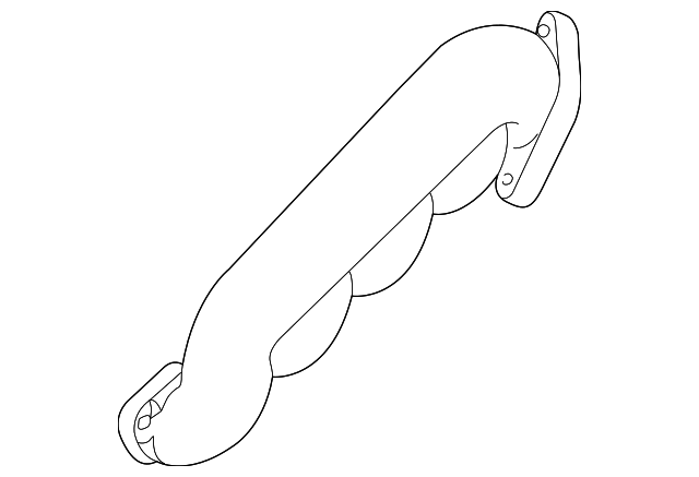 2W9Z9431KA Деталь EXHAUST MANIFOLD, LEFT