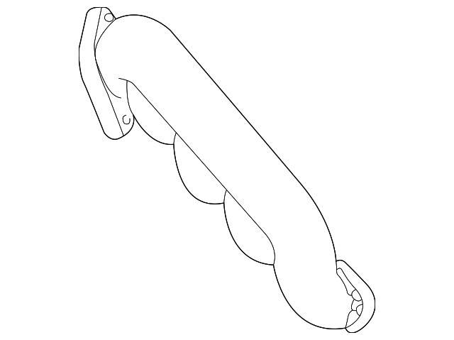 2W9Z9430JA Деталь EXHAUST MANIFOLD, RIGHT