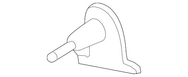 3T1Z-6140176-A Деталь DOOR GLASS RETAINER BRKT, RIGHT