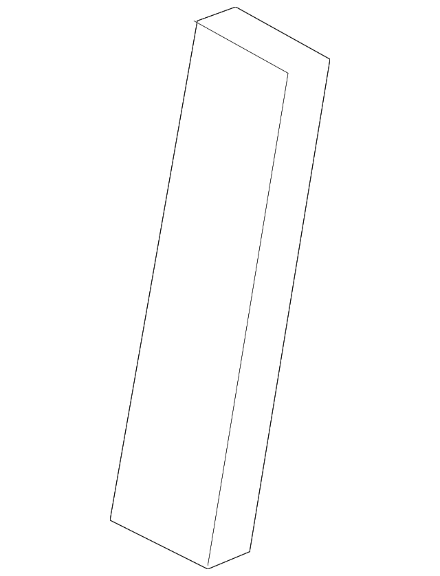 4T1Z-61420A22-A Деталь DOOR GLASS SPACER, RIGHT