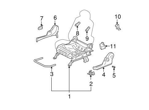 BODY/TRACKS & COMPONENTS for 2004 Scion xB #2