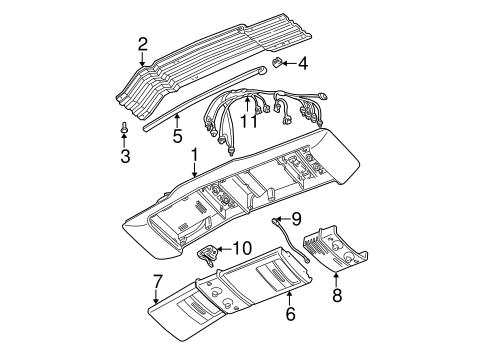 Safari OVERHEAD CONSOLE